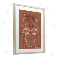 Susan Lugar | Symmetrical Woodland Folk Bunnies