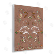 Susan Lugar | Symmetrical Woodland Folk Bunnies