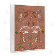 Susan Lugar | Symmetrical Woodland Folk Bunnies