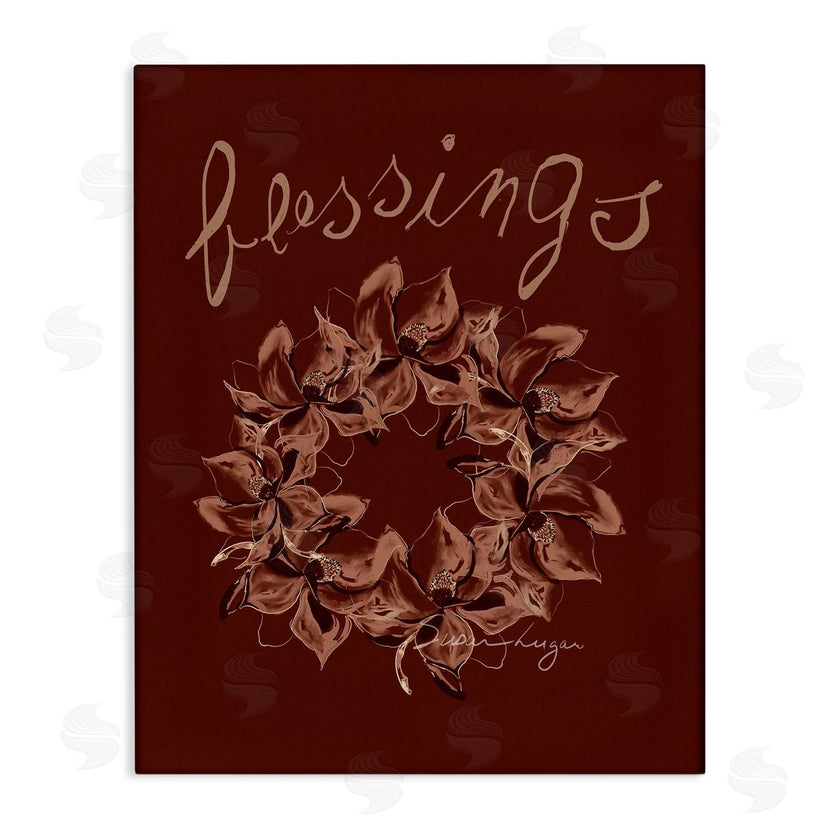 Susan Lugar | Blessings Brown Autumn Wreath