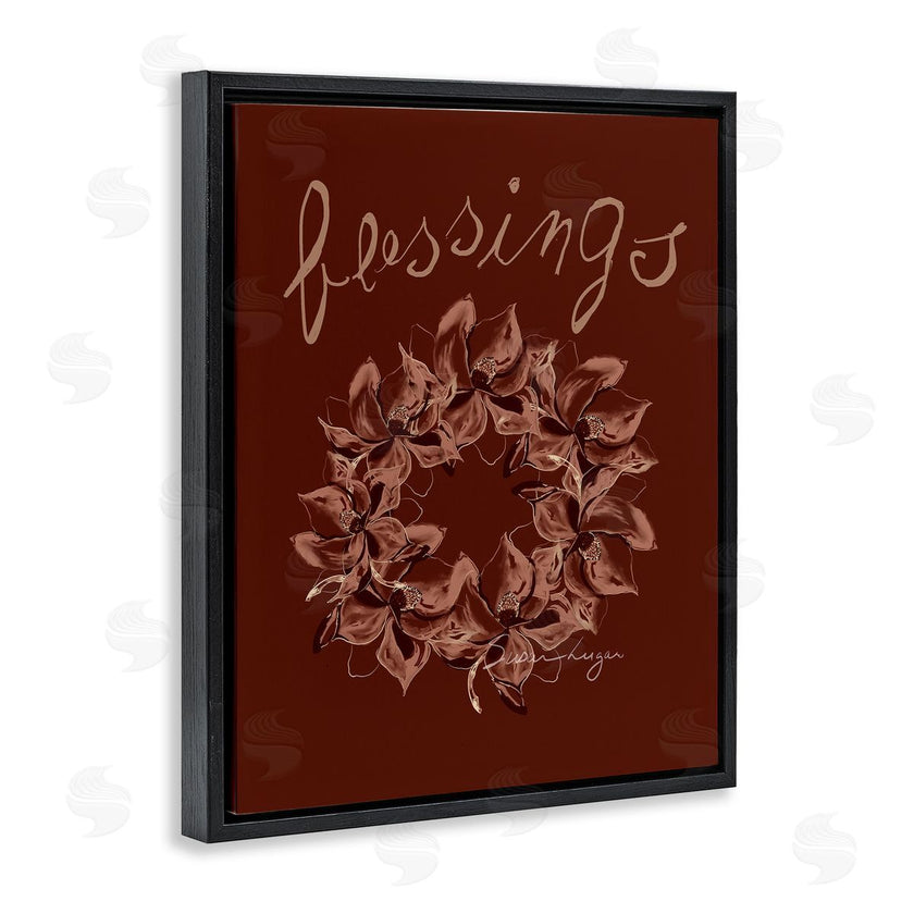 Susan Lugar | Blessings Brown Autumn Wreath