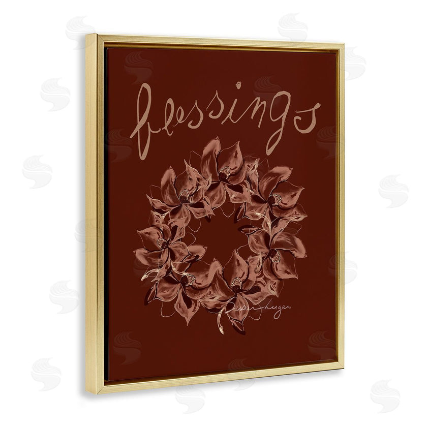 Susan Lugar | Blessings Brown Autumn Wreath