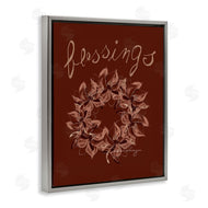Susan Lugar | Blessings Brown Autumn Wreath