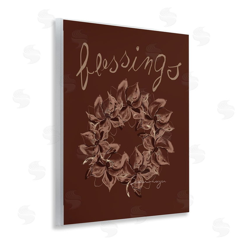 Susan Lugar | Blessings Brown Autumn Wreath