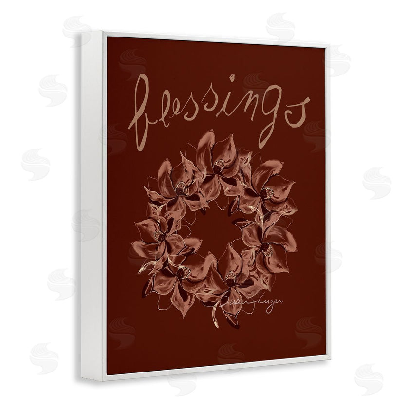 Susan Lugar | Blessings Brown Autumn Wreath