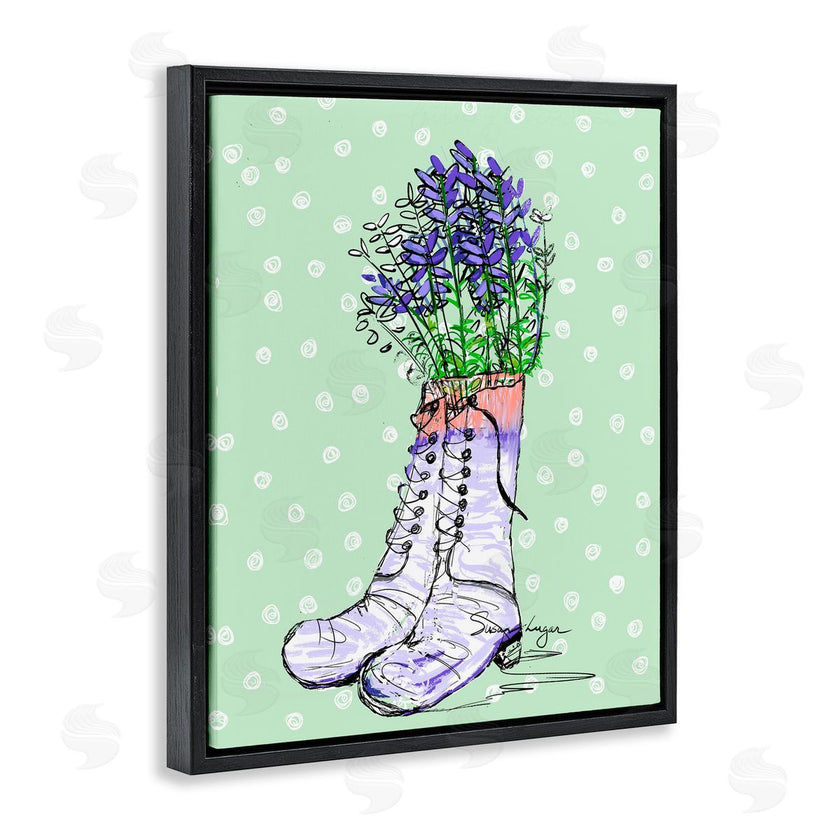 Susan Lugar | Lavender Herb Boots