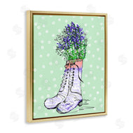 Susan Lugar | Lavender Herb Boots