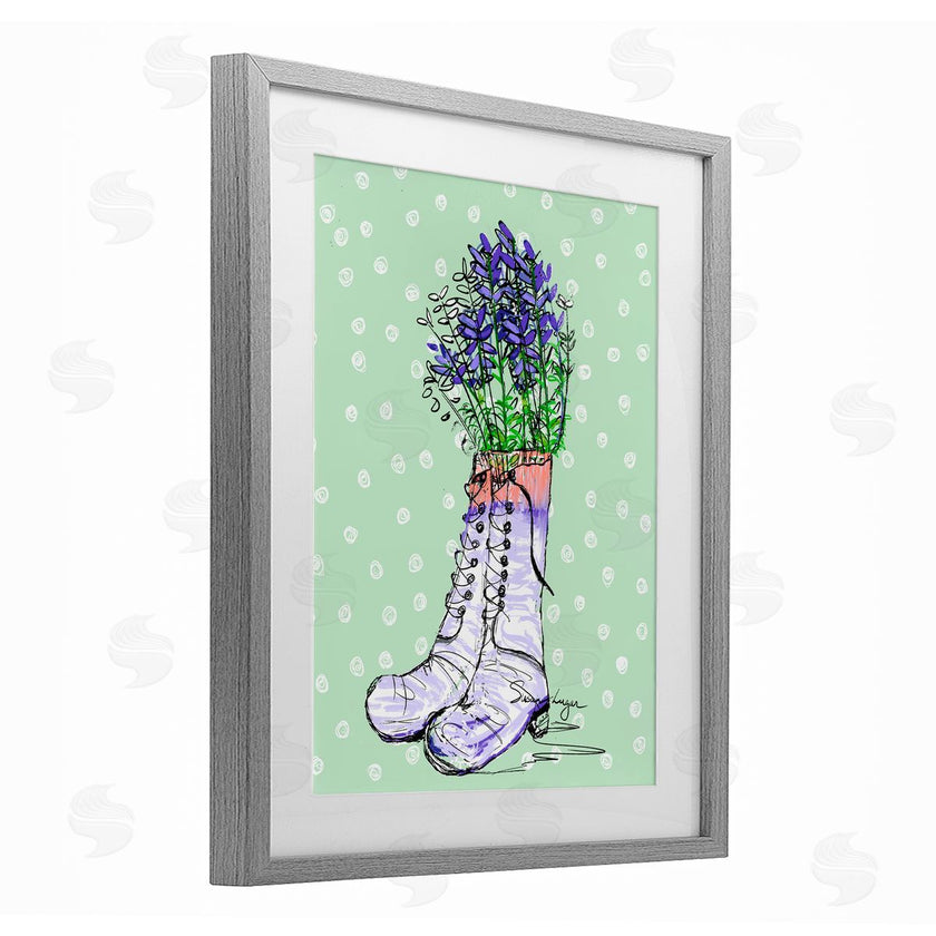 Susan Lugar | Lavender Herb Boots