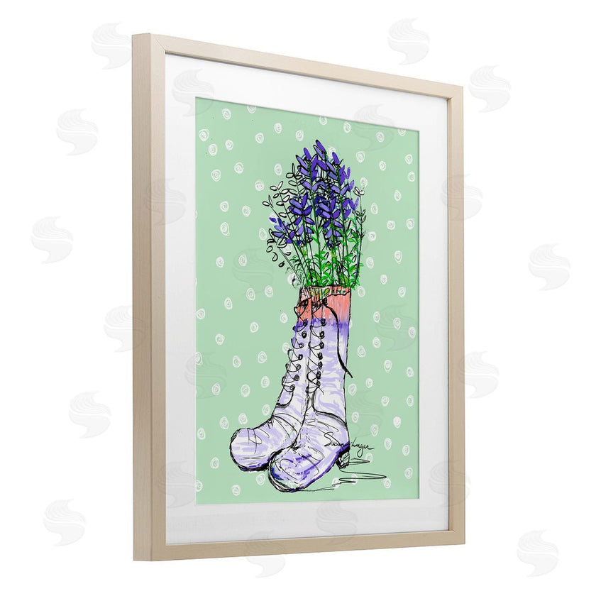 Susan Lugar | Lavender Herb Boots