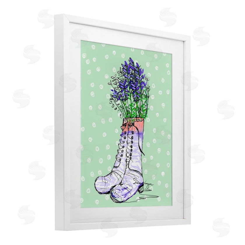Susan Lugar | Lavender Herb Boots