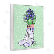 Susan Lugar | Lavender Herb Boots