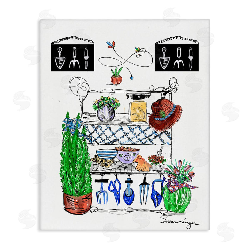 Susan Lugar | Spring Gardening Potting Shed