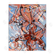 Susan Lugar | Aquatic Starfish And Bubbles