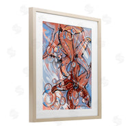 Susan Lugar | Aquatic Starfish And Bubbles