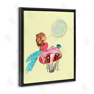 Susan Lugar | Ballerina Fairy on Yellow