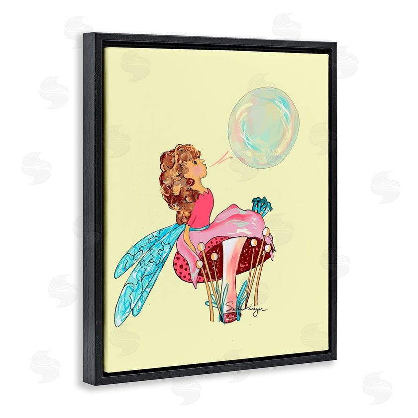 Susan Lugar | Ballerina Fairy on Yellow