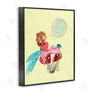 Susan Lugar | Ballerina Fairy on Yellow
