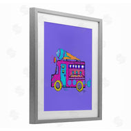Susan Lugar | Vibrant Purple Ice Cream Truck