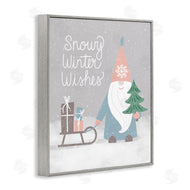 Jilly Jack Designs | Snowy Winter Wishes Gnome