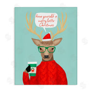 Jilly Jack Designs | Hipster Deer Merry Latte