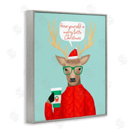 Jilly Jack Designs | Hipster Deer Merry Latte