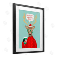 Jilly Jack Designs | Hipster Deer Merry Latte