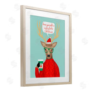 Jilly Jack Designs | Hipster Deer Merry Latte