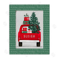 Jilly Jack Designs | Sleigh Truck with Christmas Phrases