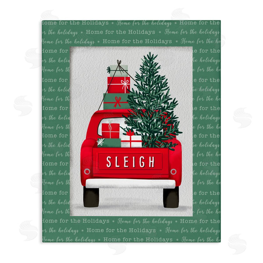 Jilly Jack Designs | Sleigh Truck with Christmas Phrases