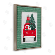 Jilly Jack Designs | Sleigh Truck with Christmas Phrases