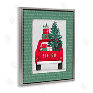 Jilly Jack Designs | Sleigh Truck with Christmas Phrases