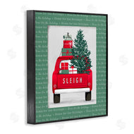 Jilly Jack Designs | Sleigh Truck with Christmas Phrases