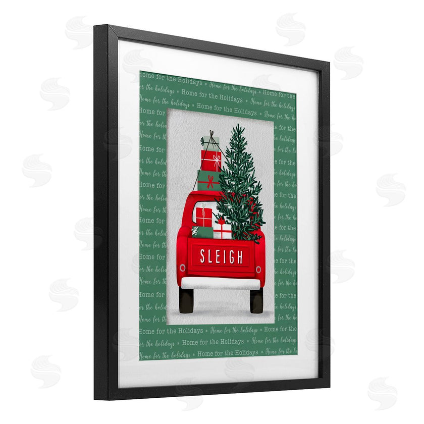 Jilly Jack Designs | Sleigh Truck with Christmas Phrases