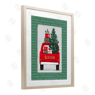 Jilly Jack Designs | Sleigh Truck with Christmas Phrases