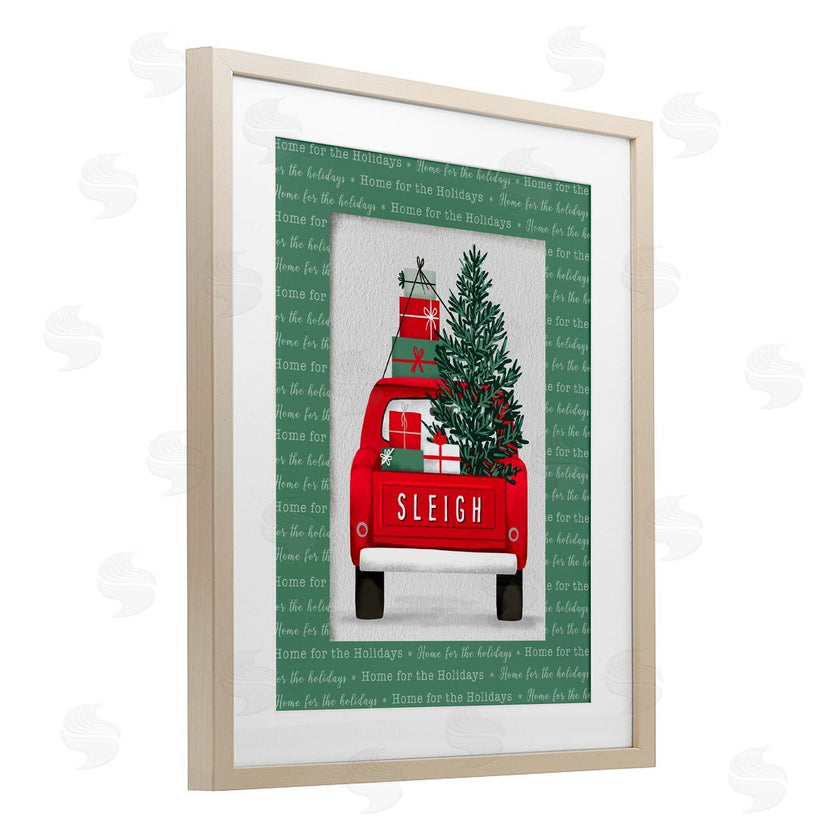 Jilly Jack Designs | Sleigh Truck with Christmas Phrases