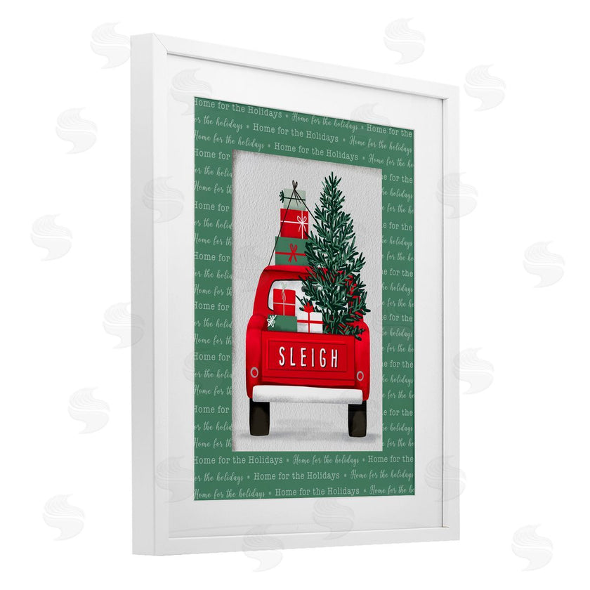 Jilly Jack Designs | Sleigh Truck with Christmas Phrases
