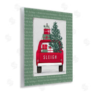 Jilly Jack Designs | Sleigh Truck with Christmas Phrases