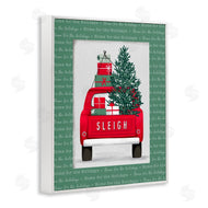 Jilly Jack Designs | Sleigh Truck with Christmas Phrases