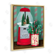 Jilly Jack Designs | Vintage Christmas Gumball Machine