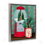 Jilly Jack Designs | Vintage Christmas Gumball Machine
