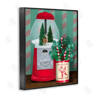 Jilly Jack Designs | Vintage Christmas Gumball Machine