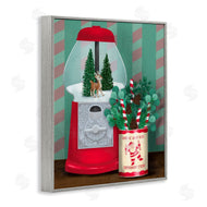 Jilly Jack Designs | Vintage Christmas Gumball Machine
