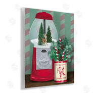 Jilly Jack Designs | Vintage Christmas Gumball Machine