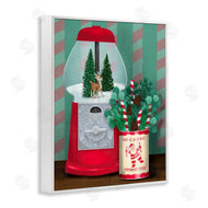 Jilly Jack Designs | Vintage Christmas Gumball Machine