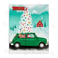 Jilly Jack Designs | Santa Driving Christmas Car