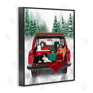 Jilly Jack Designs | Winter Tailgate with Dog