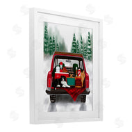 Jilly Jack Designs | Winter Tailgate with Dog