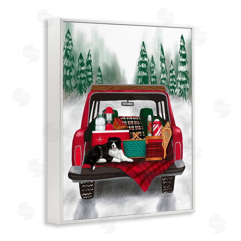 Jilly Jack Designs | Winter Tailgate with Dog