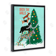 Jilly Jack Designs | Deck The Halls Stacked Dogs