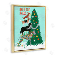 Jilly Jack Designs | Deck The Halls Stacked Dogs